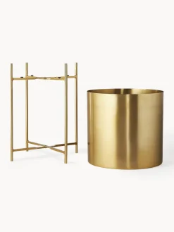 Set de maceteros de metal Mina, 2 uds.