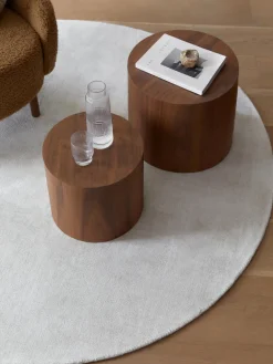 Set de mesas de centro de madera Dan, 2 uds.