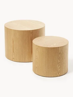 Set de mesas de centro de madera Dan, 2 uds.