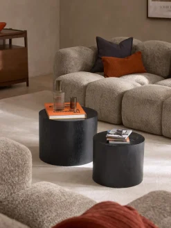 Set de mesas de centro de madera Dan, 2 uds.