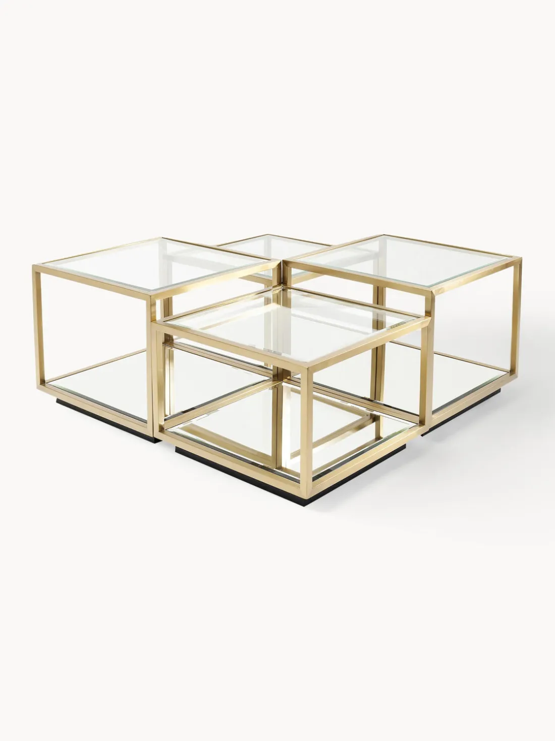 Set de mesas de centro Luigi, 4 uds.