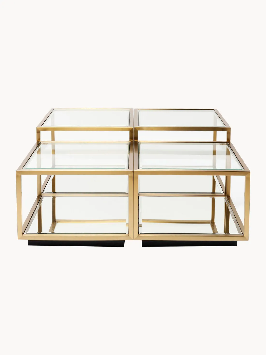 Set de mesas de centro Luigi, 4 uds.