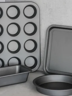 Set de moldes horno antiadherentes KitchenCraft, 4 uds.