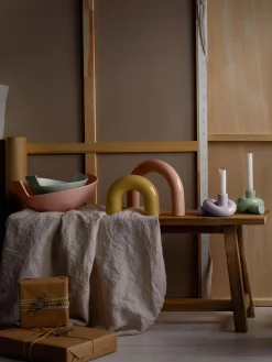 Set de piezas decorativas de gres Kia, 2 uds.