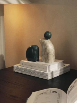 Set de piezas decorativas de mármol Nati, 2 pzas.