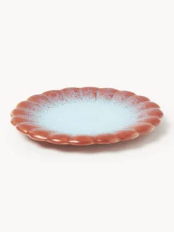 Set de platos postre artesanales Marguerite, 4 uds.