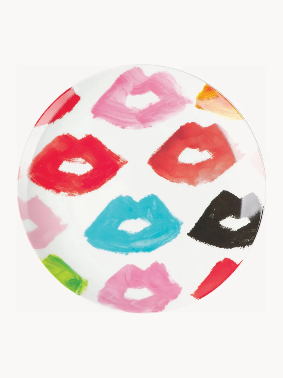 Set de platos postre de porcelana de diseño Carol, 4 uds.