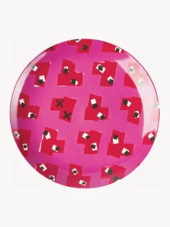 Set de platos postre de porcelana de diseño Carol, 4 uds.