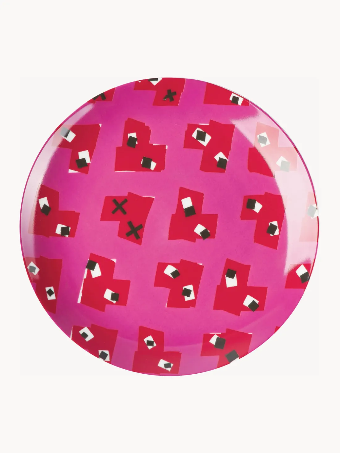 Set de platos postre de porcelana de diseño Carol, 4 uds.