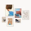 Set de pósters con marcos Artwall no. 19, 6 uds.