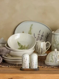 Set de salero y pimentero artesanales Bea, 3 pzas.