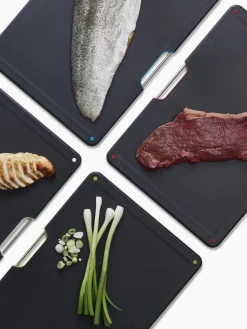 Set de tablas de cortar con soporte Folio, 5 pzas.