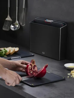 Set de tablas de cortar con soporte Folio, 5 pzas.