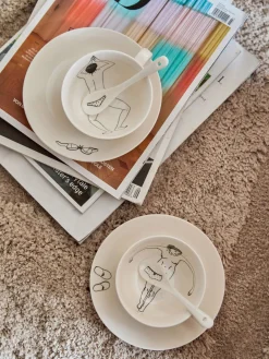 Set de tazas de café artesanales Undressed, 4 uds.