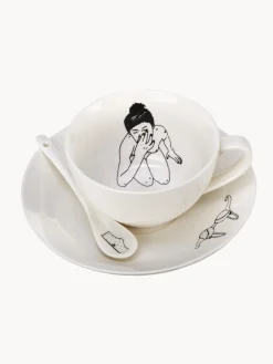 Set de tazas de café artesanales Undressed, 4 uds.