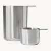 Set de tazas medidoras de acero inoxidable Singles, 2 uds.