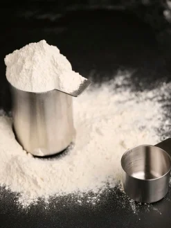 Set de tazas medidoras de acero inoxidable Singles, 2 uds.