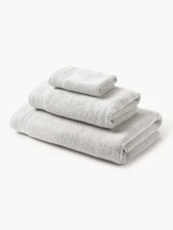 Set de toallas de algodón ecológico Premium, tamaños diferentes