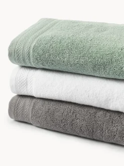 Set de toallas de algodón ecológico Premium, tamaños diferentes