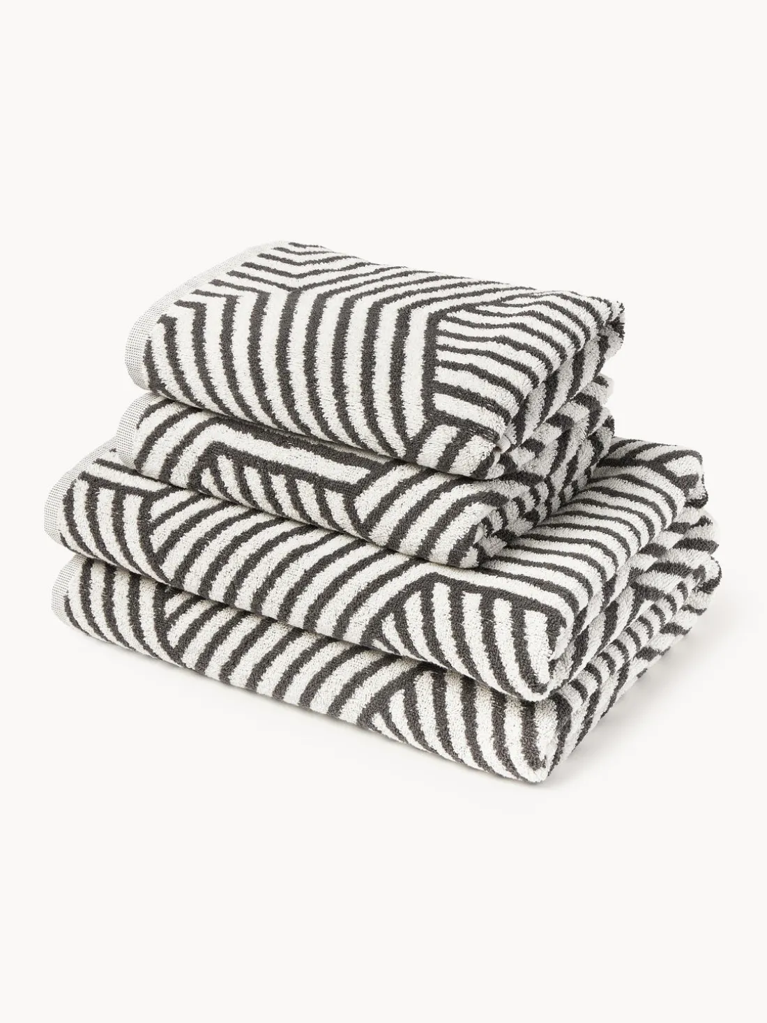 Set de toallas lavabos Fatu, tamaños diferentes