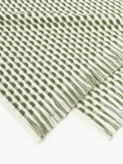 Set de toallas texturizadas Yara, tamaños diferentes