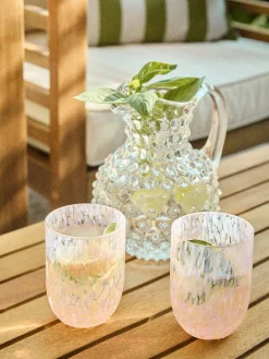 Set de vasos soplados Big Confetti, 6 uds.