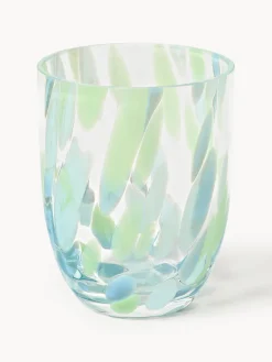 Set de vasos soplados Big Confetti, 6 uds.