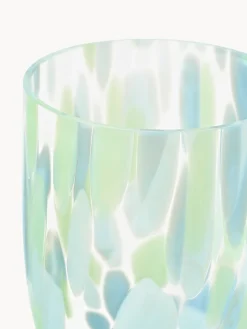 Set de vasos soplados Big Confetti, 6 uds.