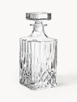 Set de whisky con relieve de cristal George, 3 pzas.