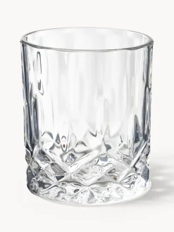 Set de whisky con relieve de cristal George, 3 pzas.