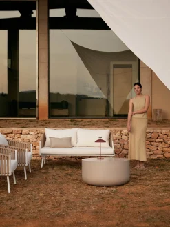 Set longue para exterior Malo, 4 pzas.