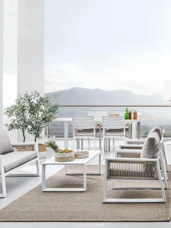 Set lounge de exterior Captiva, 4 pzas.