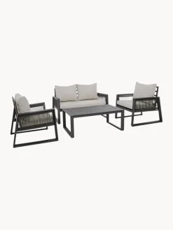 Set lounge para exterior Captiva, 4 pzas.