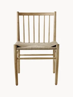 Silla artesanal de madera de roble J80