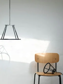 Silla artesanal de madera Holmen