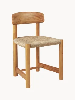 Silla artesanal de madera de pino Daumiller