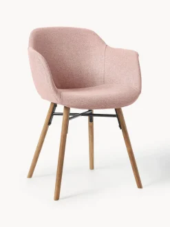 Silla con asiento estrecho y reposabrazos Fiji