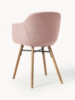 Silla con asiento estrecho y reposabrazos Fiji