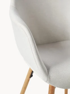 Silla con asiento estrecho y reposabrazos Fiji