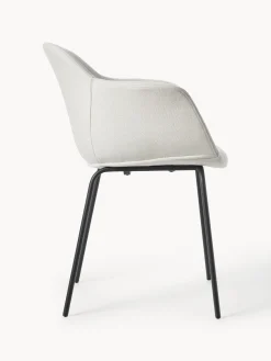 Silla con asiento estrecho y reposabrazos Fiji