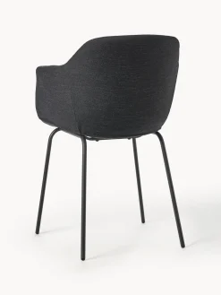 Silla con asiento estrecho y reposabrazos Fiji
