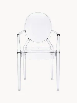 Silla con reposabrazos de diseño Louis Ghost