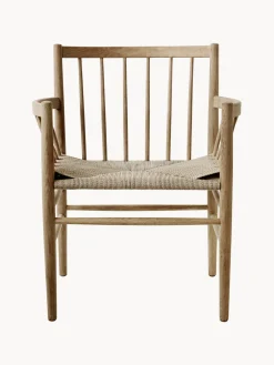 Silla con reposabrazos de roble J81