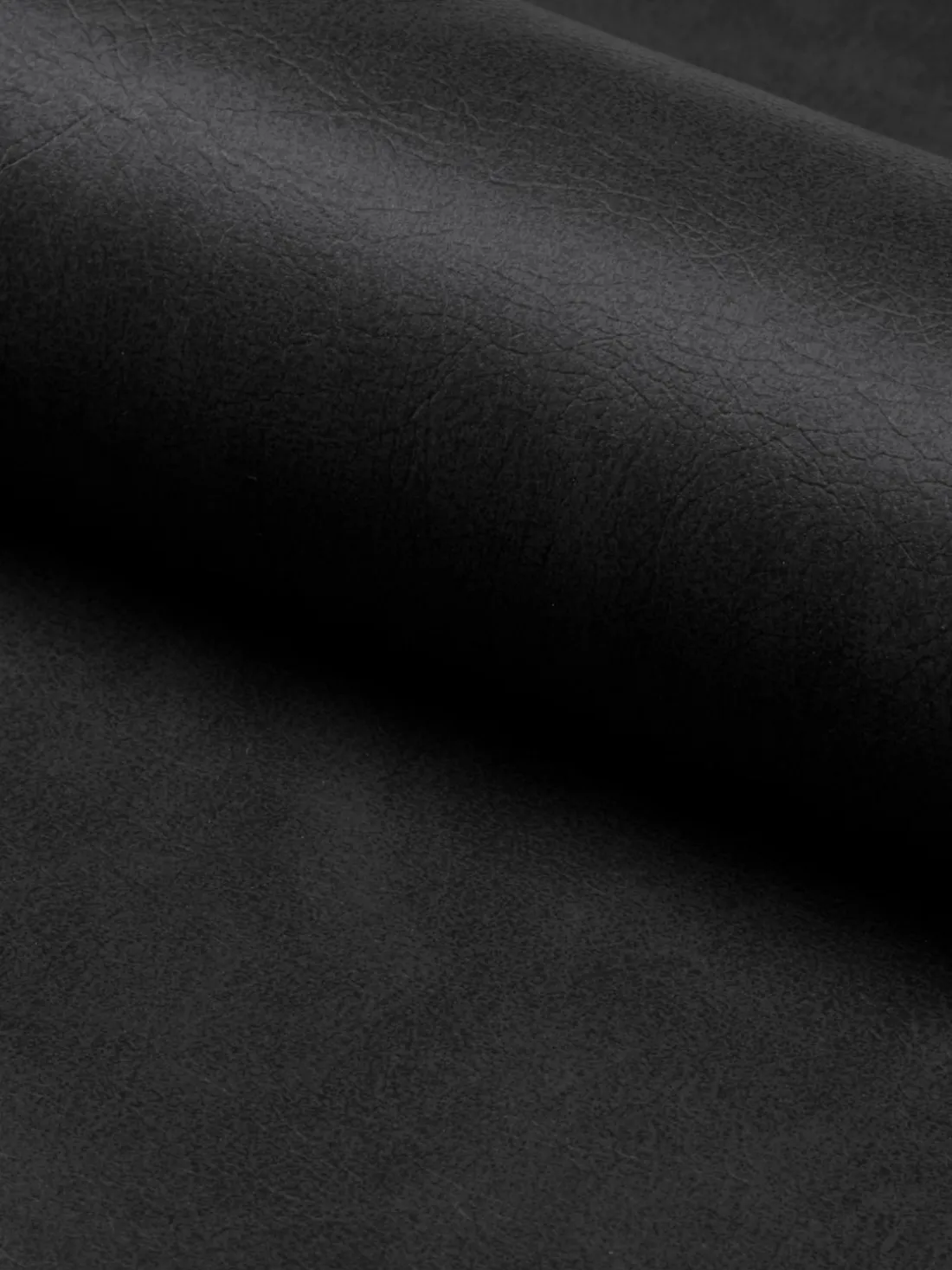 Silla con reposabrazos giratoria de cuero sintético Naya