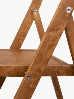 Silla de comedor plegable de madera de abedul Flat
