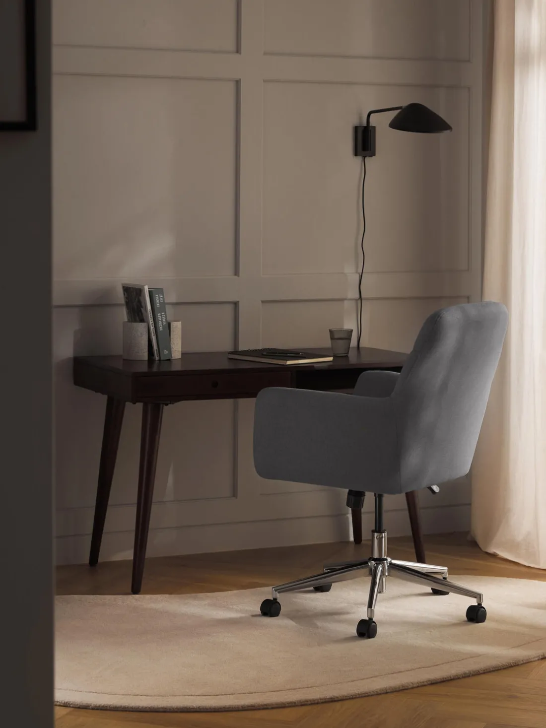 Silla de escritorio Benson, altura regulable