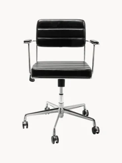 Silla de escritorio de cuero sintético Dottore