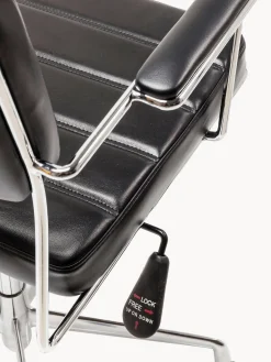 Silla de escritorio de cuero sintético Dottore