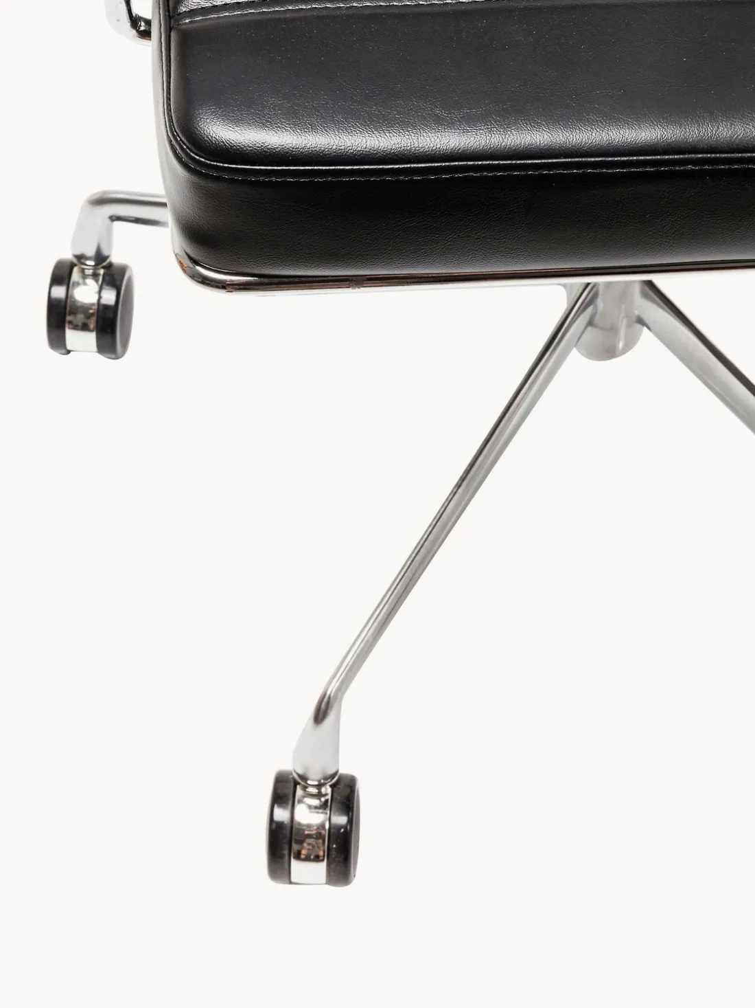 Silla de escritorio de cuero sintético Dottore