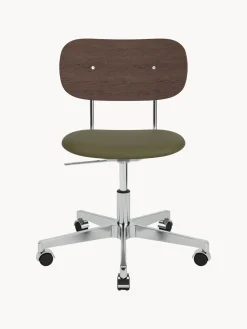 Silla de escritorio de cuero Co, altura regulable